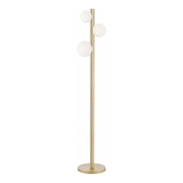 Zuma Line - Stojacia lampa 3xG9/33W/230V zlatá