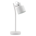 Zuma Line - Stolná lampa 1xE27/40W/230V biela