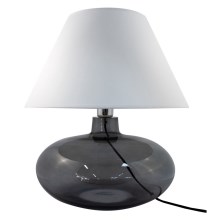 Zuma Line - Stolná lampa 1xE27/60W/230V biela/čierna