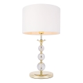 Zuma Line - Stolná lampa 1xE27/60W/230V biela
