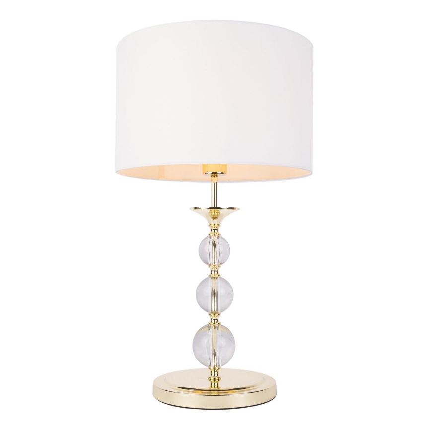 Zuma Line - Stolná lampa 1xE27/60W/230V biela