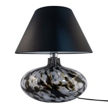 Zuma Line - Stolná lampa 1xE27/60W/230V čierna