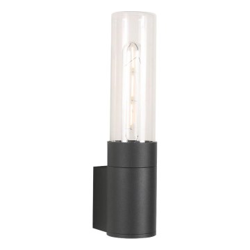 Zuma Line - Vonkajšia nástenná lampa 1xE27/60W/230V IP54 čierna
