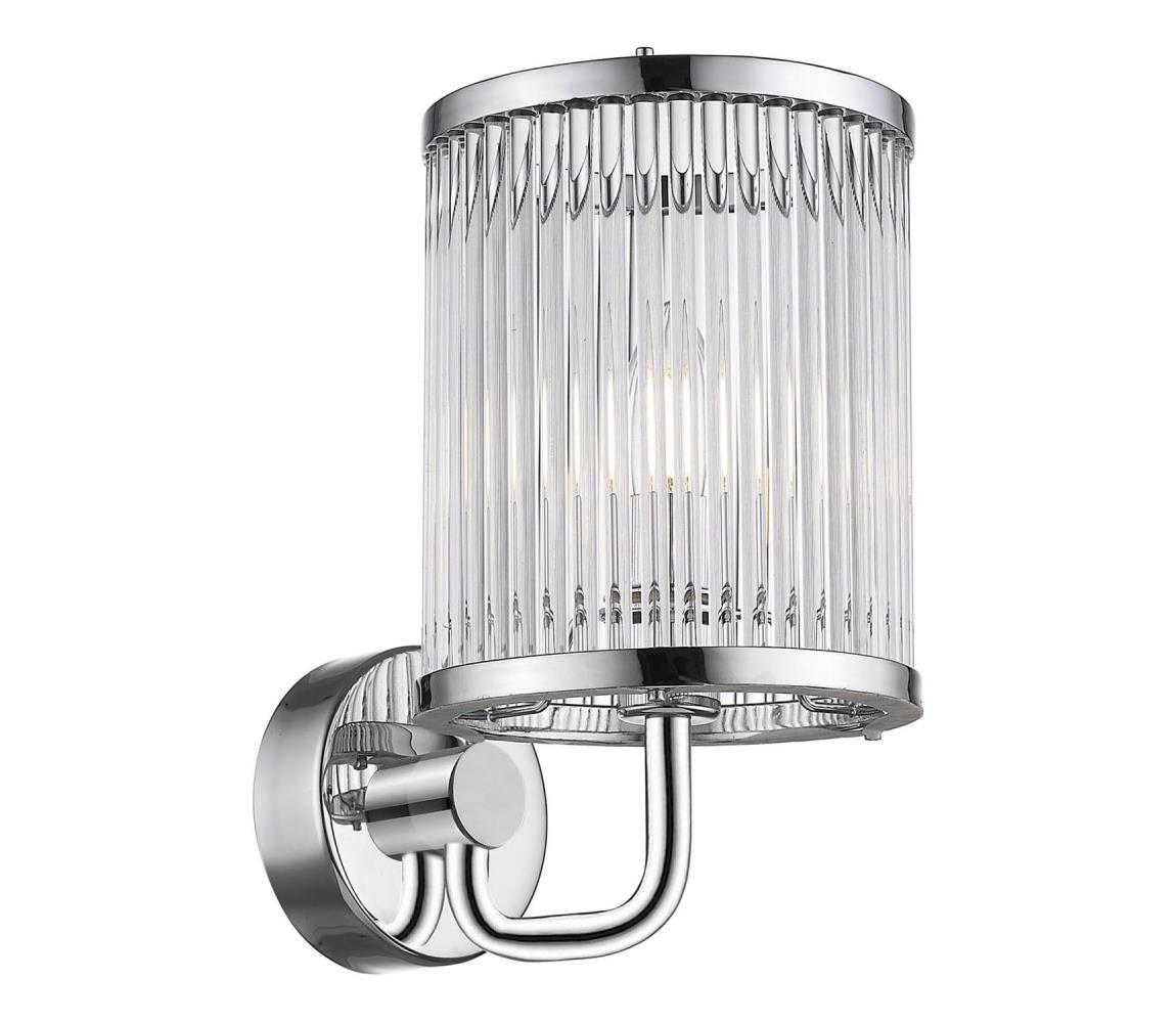 Zuma Line Zuma Line W0528-01F-F4AC - Nástenná lampa SERGIO 1xE14/60W/230V chróm