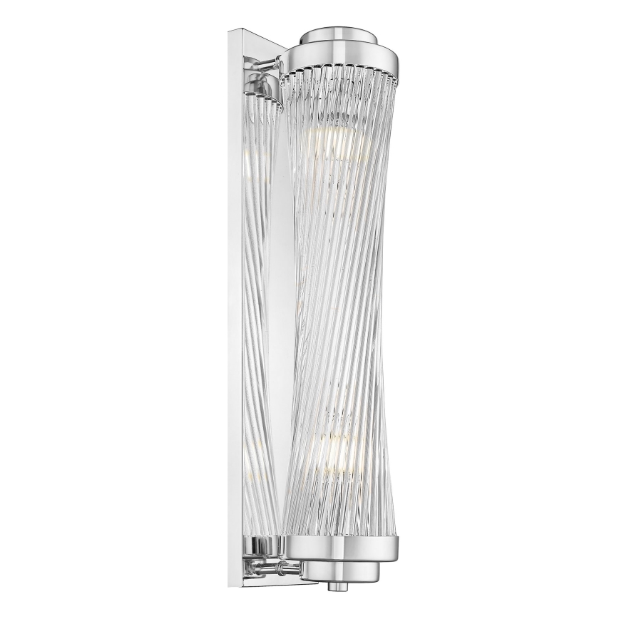 Zuma Line - Nástenné svietidlo 2xE14/60W/230V lesklý chróm