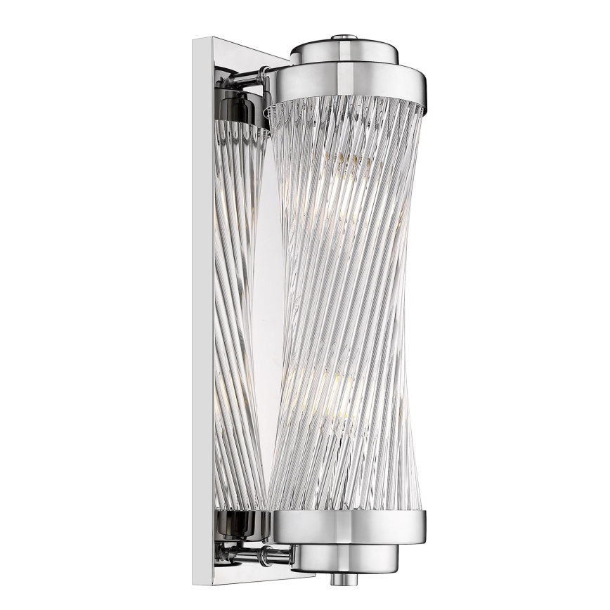 Zuma Line - Nástenné svietidlo 2xE14/60W/230V lesklý chróm